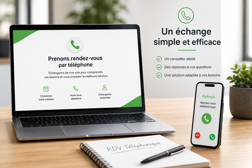 Découverte MyFresh — Appel téléphonique